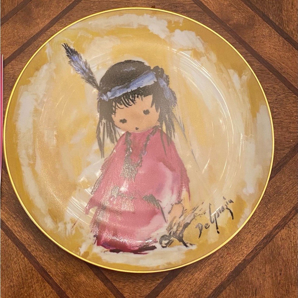 1987 Degrazia World of Plates “Love Me” (D1)
